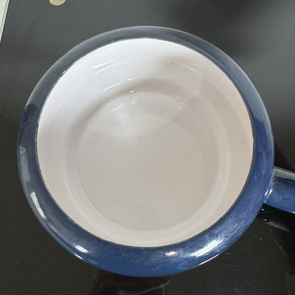 Dansk Kobenstyle Enamelware - Blue - Fondue Pot no base - 7" MCM - Picture 9 of 15